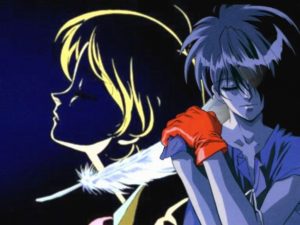 la visión de escaflowne es un anime y manga shonen shojo romántico de acción y aventura
