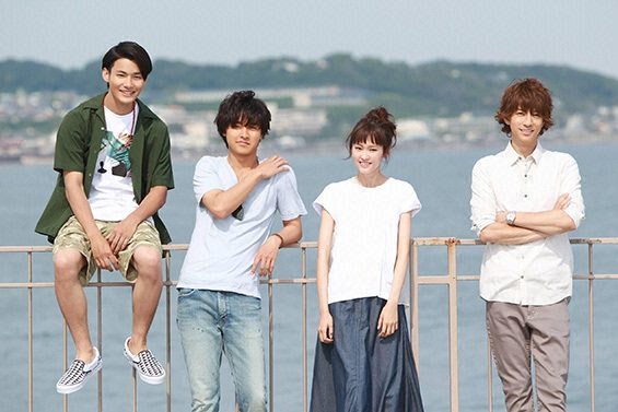 A Girl & Three Sweethearts, dorama japonés, dorama adolescente, comedia romántica