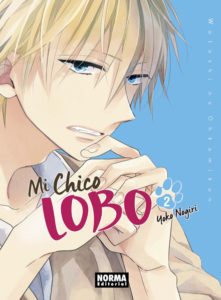 Mi chico lobo - Tomo 2. Autora: Yoko Nogiri. Manga shojo, shoujo, manga romántico estudiantil , juvenil, comedia romántica