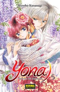 Yona, princesa del amanecer - Tomo 5. Autora: Mizuho Kusanagi. Manga shojo, shoujo, manga romántico, manga romántico fantasía