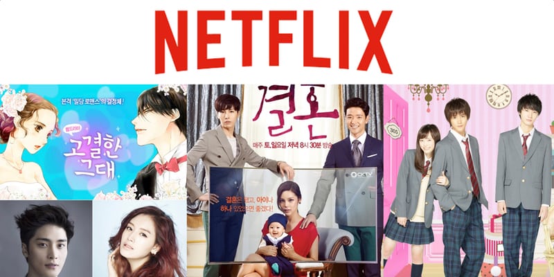 doramas coreanos románticos en Netflix en latino
