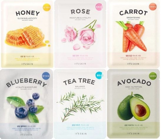 its skin sheet masks