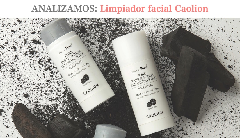Pore & Make-up cleansing stick de CAOLION limpiador facial coreano skin care kbeauty