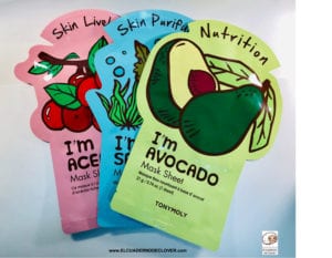 Mask Sheet Tony Moly: avocado, seaweed y acerola