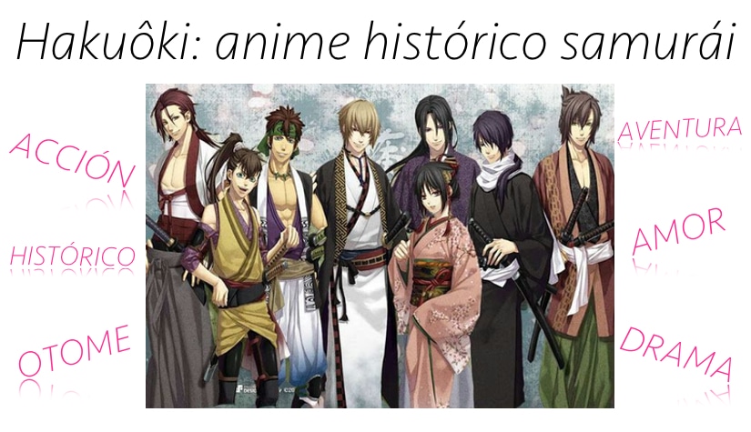 Hakuōki: Shinsengumi Kitan anime histórico samurái