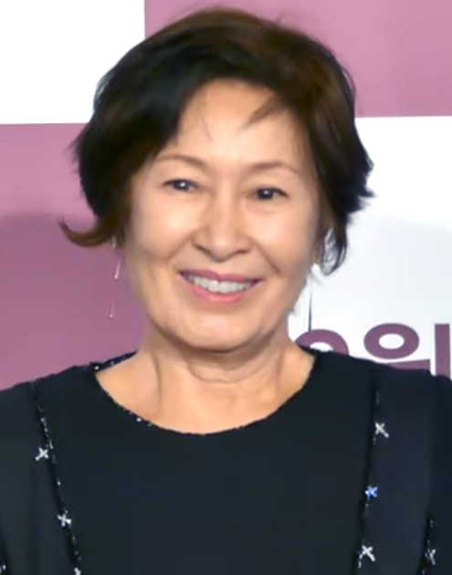 Retrato de la actriz coreana Kim Hye-ja, 2019